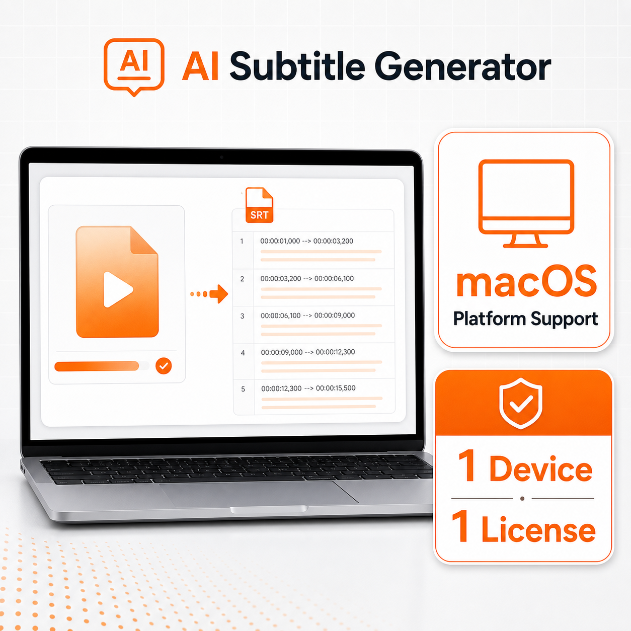AI Subtitle Generator macOS support