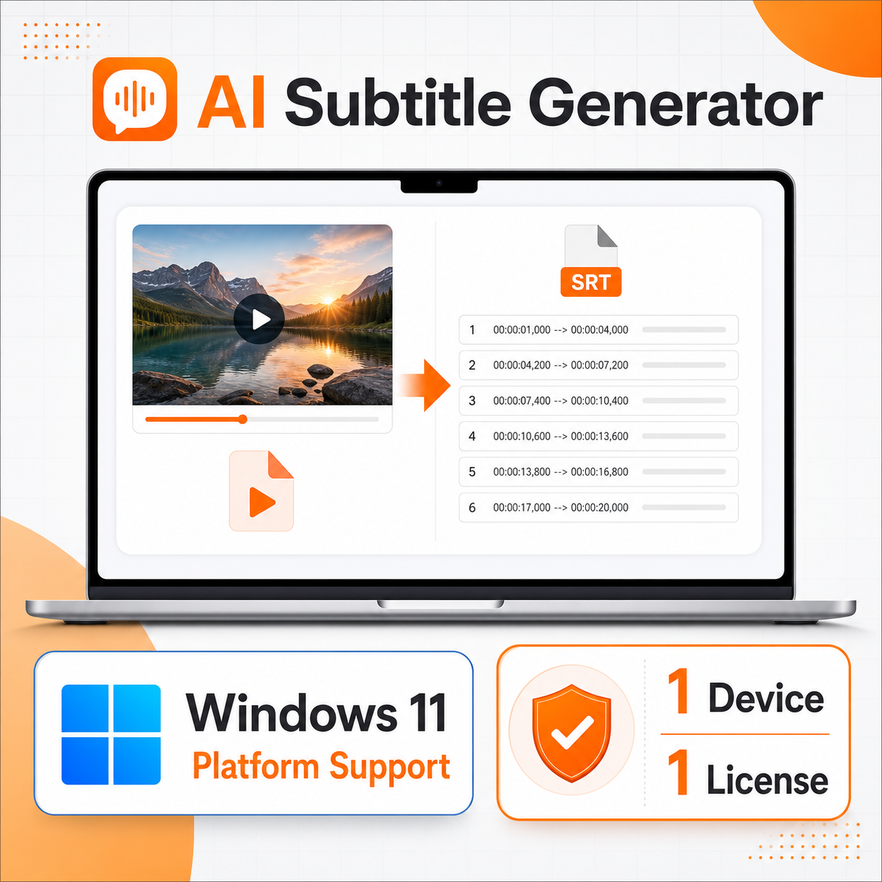AI Subtitle Generator Windows 11 support